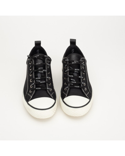 Valentino Buty czarne trampki