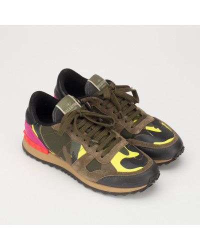 Valentino Buty sportowe z neon żółtym