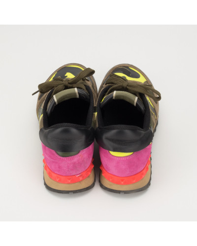 Valentino Buty sportowe z neon żółtym