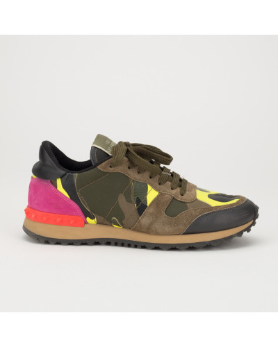 Valentino Buty sportowe z neon żółtym