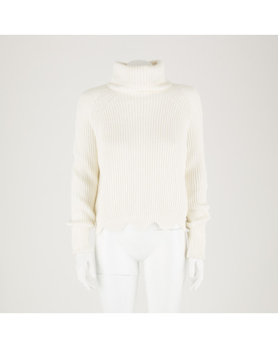 Pinko Sweter kremowy