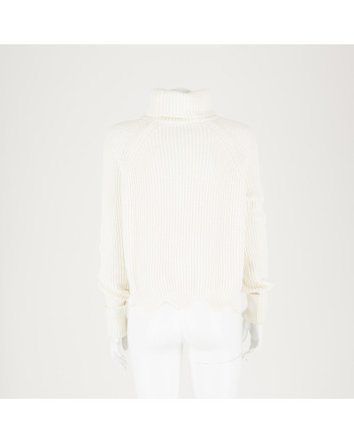 Pinko Sweter kremowy