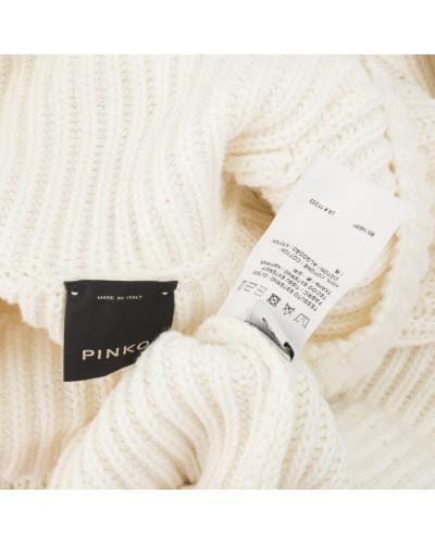Pinko Sweter kremowy