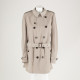 Burberry Płaszcz beżowy męski