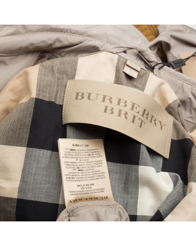 Burberry Płaszcz beżowy męski