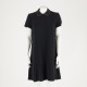 Red Valentino Sukienka czarna z kamieniami