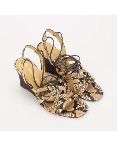 Tory Burch Koturny wąż