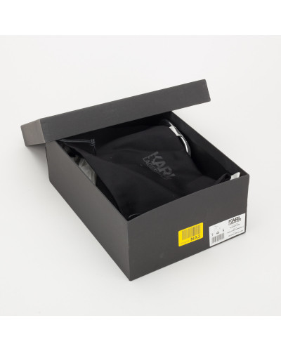 Karl Lagerfeld  Buty srebrne sandałki