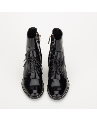 Louis Vuitton lakier botki