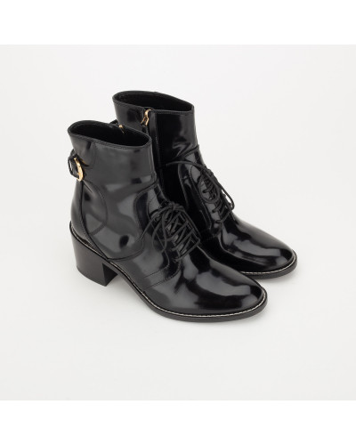 Louis Vuitton lakier botki