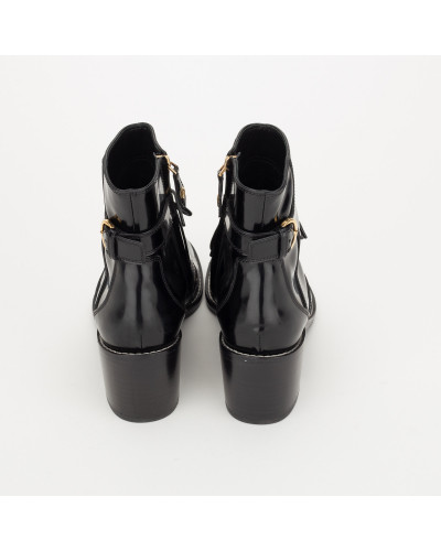Louis Vuitton lakier botki