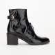 Louis Vuitton lakier botki
