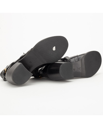 Louis Vuitton lakier botki