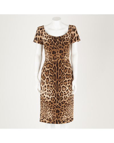 Dolce & Gabbana Sukienka w cętki