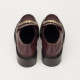 Louis Vuitton Mokasyny. bordo logo
