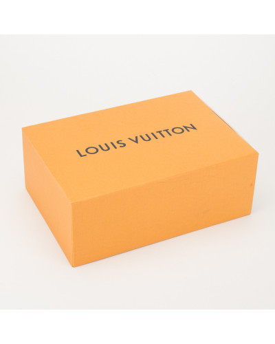 Louis Vuitton Mokasyny. bordo logo