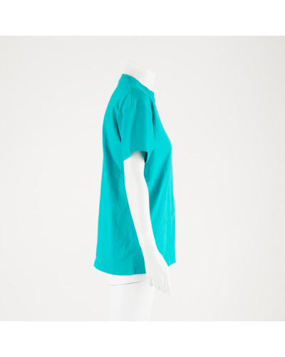 Balenciaga turkusowy T-shirt