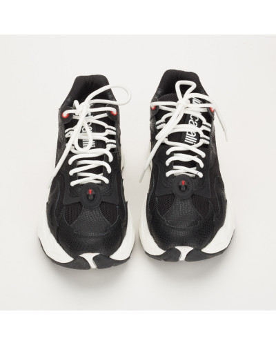 Roberto Cavalli Buty sportowe czarne platformy