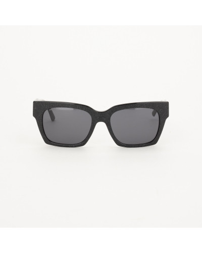Jimmy Choo Okulary czarne brokat