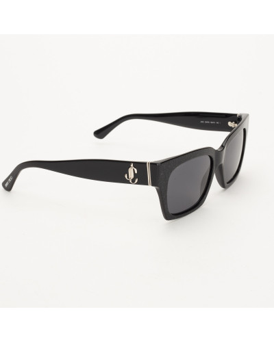 Jimmy Choo Okulary czarne brokat