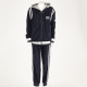Dolce & Gabbana Dresy welur granat szary