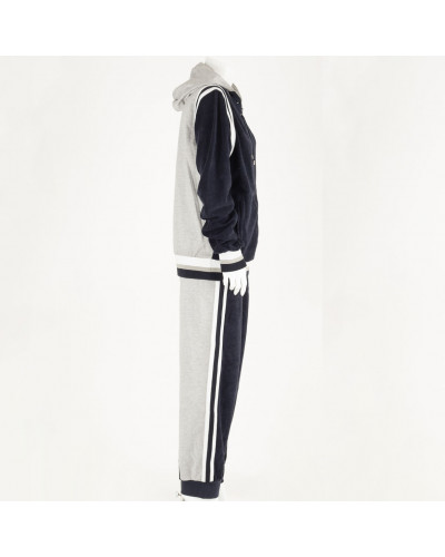 Dolce & Gabbana Dresy welur granat szary