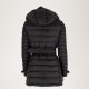 Burberry Kurtka czarna pikowaną