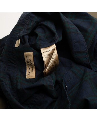 Burberry Koszula zielono granat