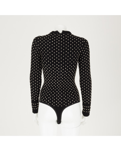 Alaïa Ubranie czarne body