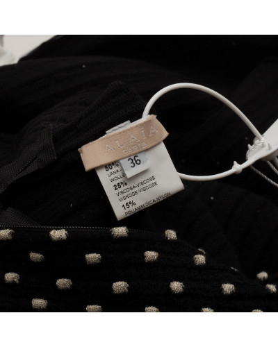 Alaïa Ubranie czarne body