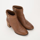 Tory Burch Botki brązowe