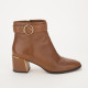 Tory Burch Botki brązowe