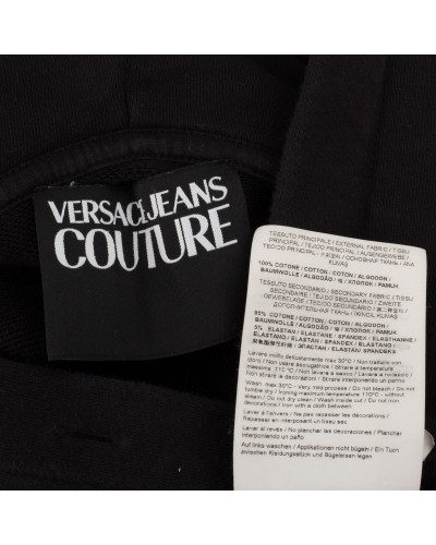 Versace Bluza czarna złoty napis
