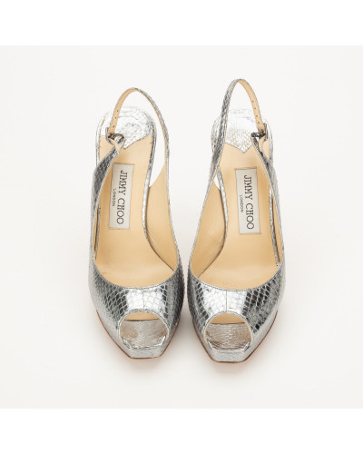 Jimmy Choo Buty srebrne