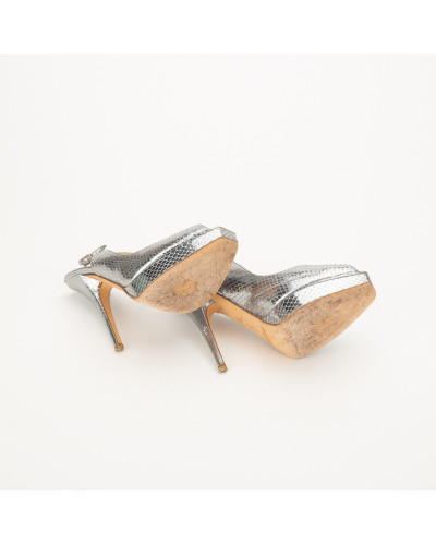 Jimmy Choo Buty srebrne