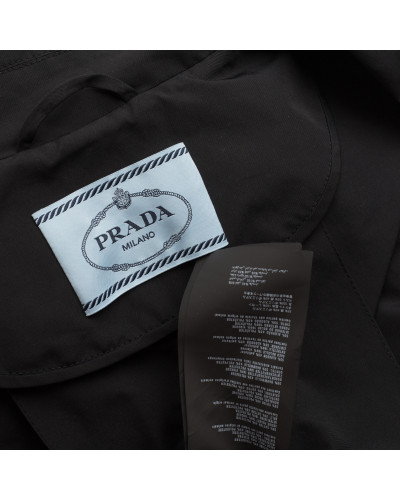 Prada Płaszcz czarny