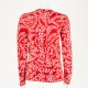 Balenciaga Bluzka czerwona z logo