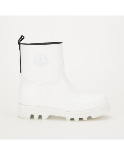 Moncler Buty białe kalosze