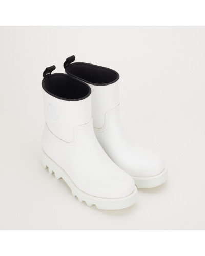 Moncler Buty białe kalosze