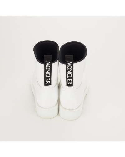 Moncler Buty białe kalosze