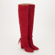 Aquazzura czerwone kozaki