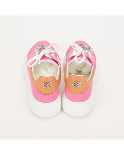 Casadei Buty sportowe róż