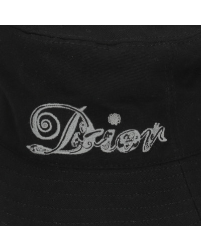 Dior Nakrycie głowy czarny z logo