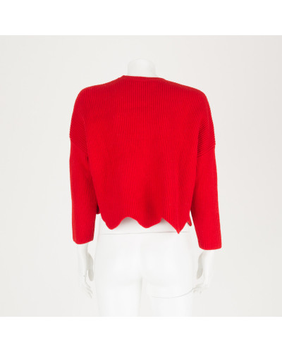 Valentino sweter czerwony