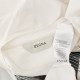 Ermenegildo Zegna  Ubranie biały t-shirt z logo