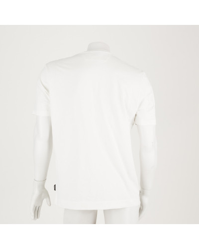 Ermenegildo Zegna  Ubranie biały t-shirt z logo