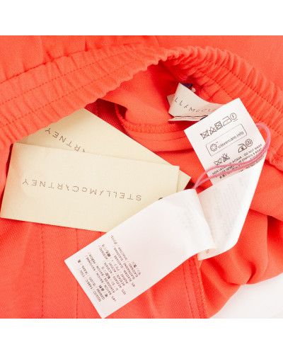 Stella McCartney Spodnie malina