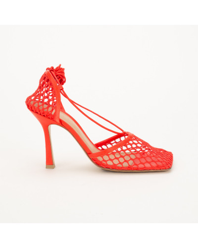Bottega Veneta Szpilki czerwone