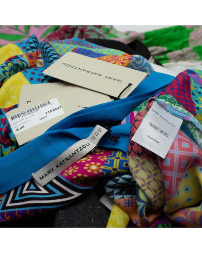 Mary Katrantzou kolorowa bluzka