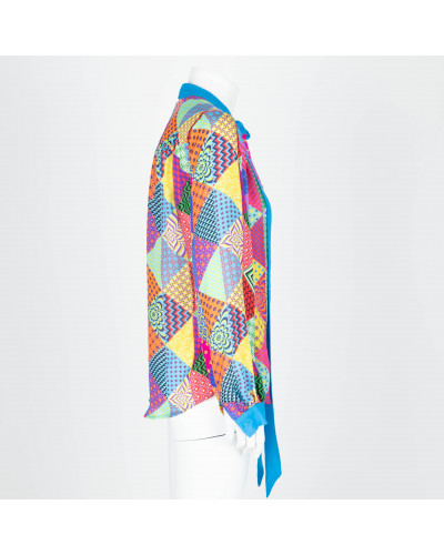 Mary Katrantzou kolorowa bluzka